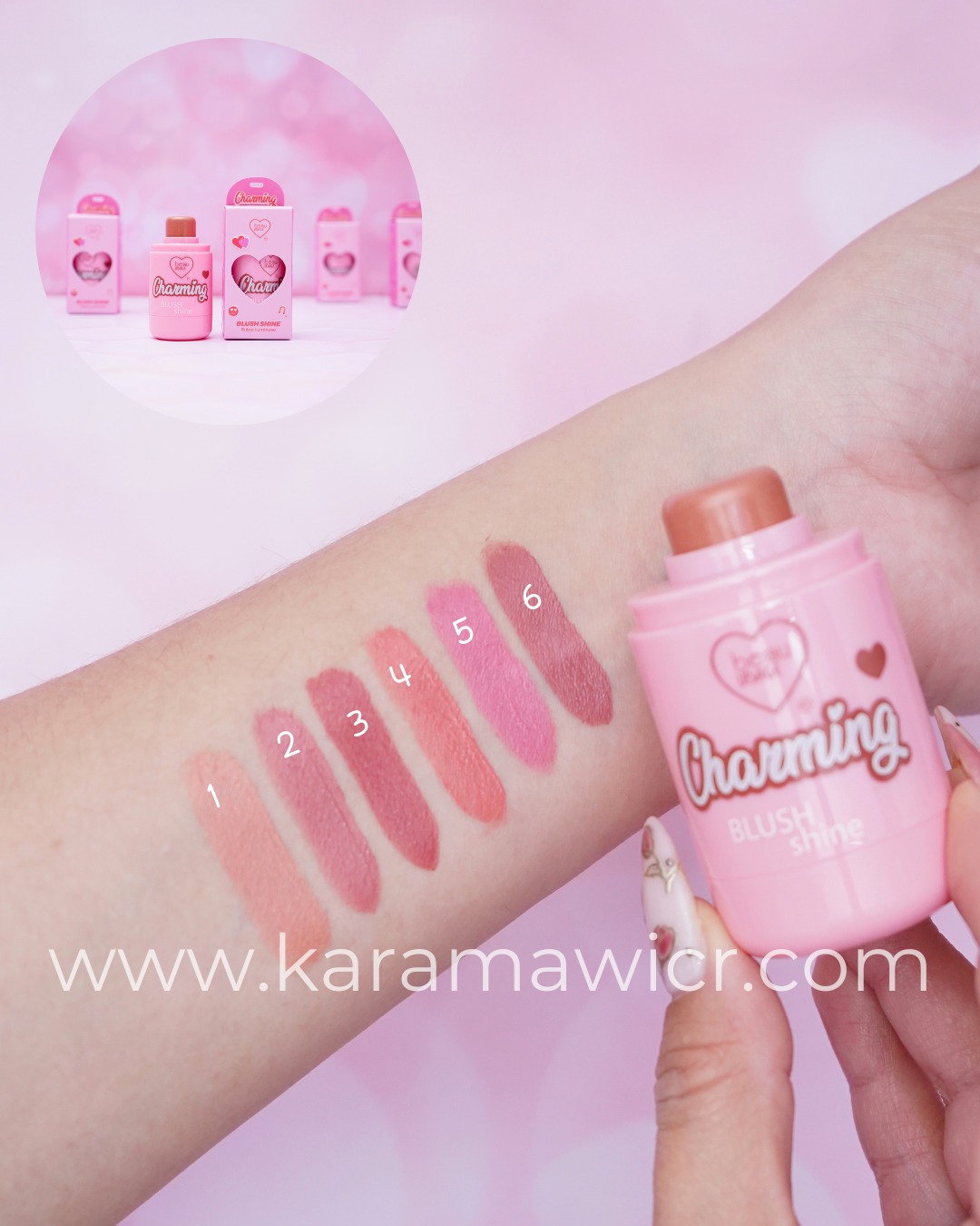 Rubor - Blush Shine Charming - Beau Visage